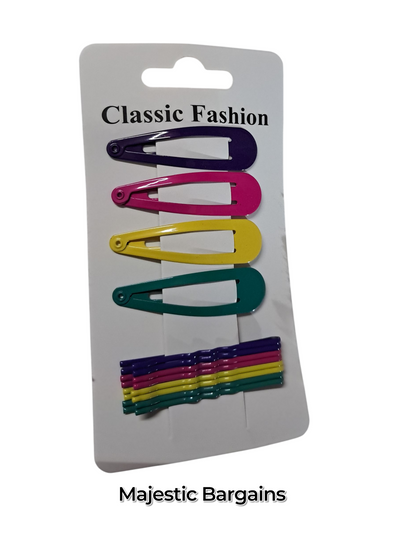 12pc HAIR CLIP SET
