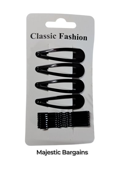 12pc HAIR CLIP SET