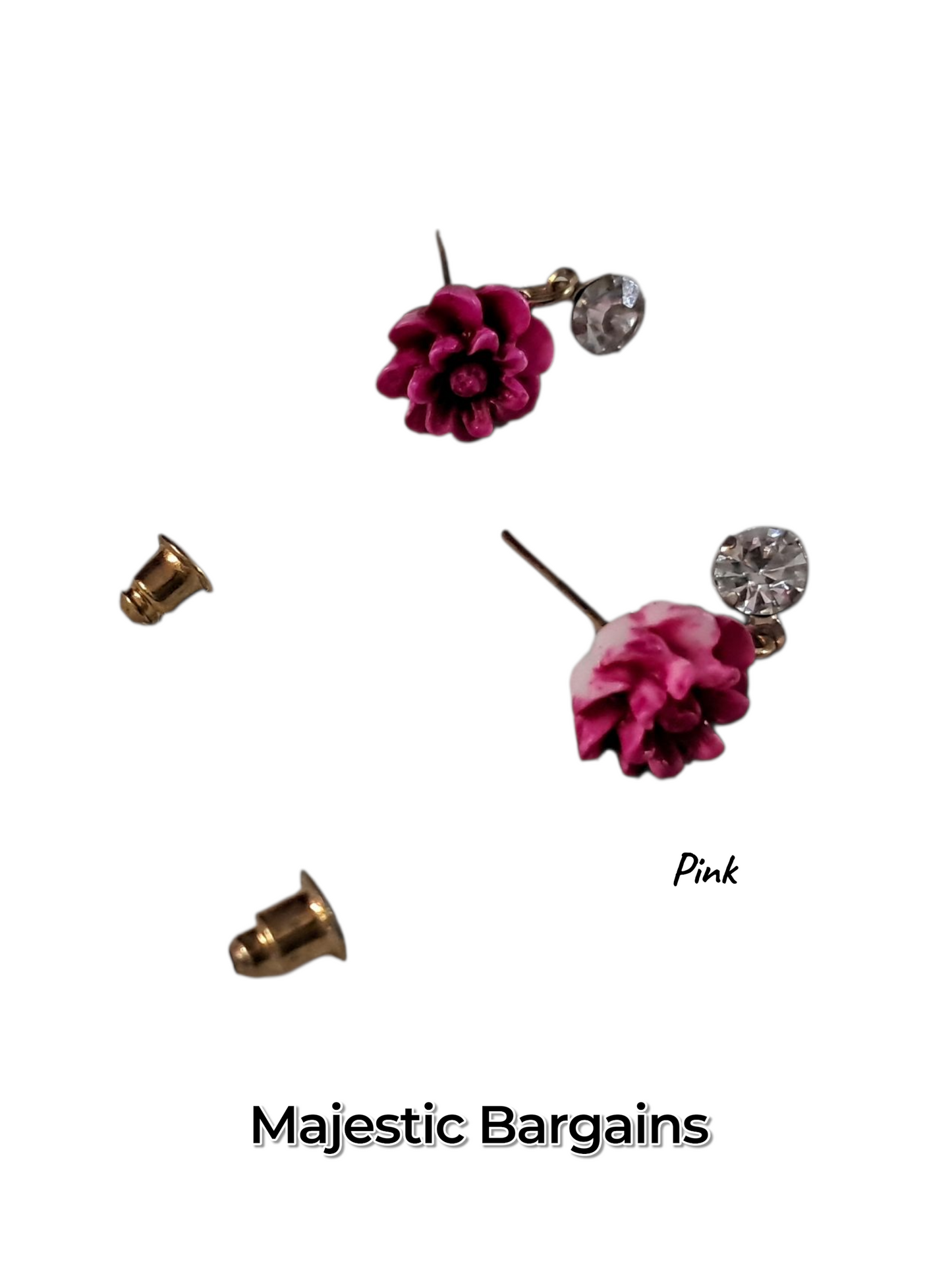 FLOWER STUD EARRINGS