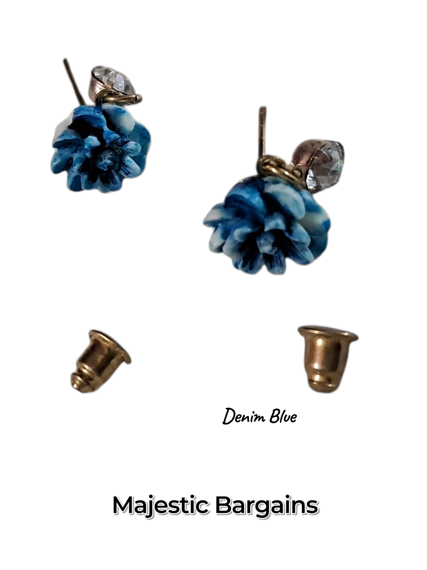 FLOWER STUD EARRINGS