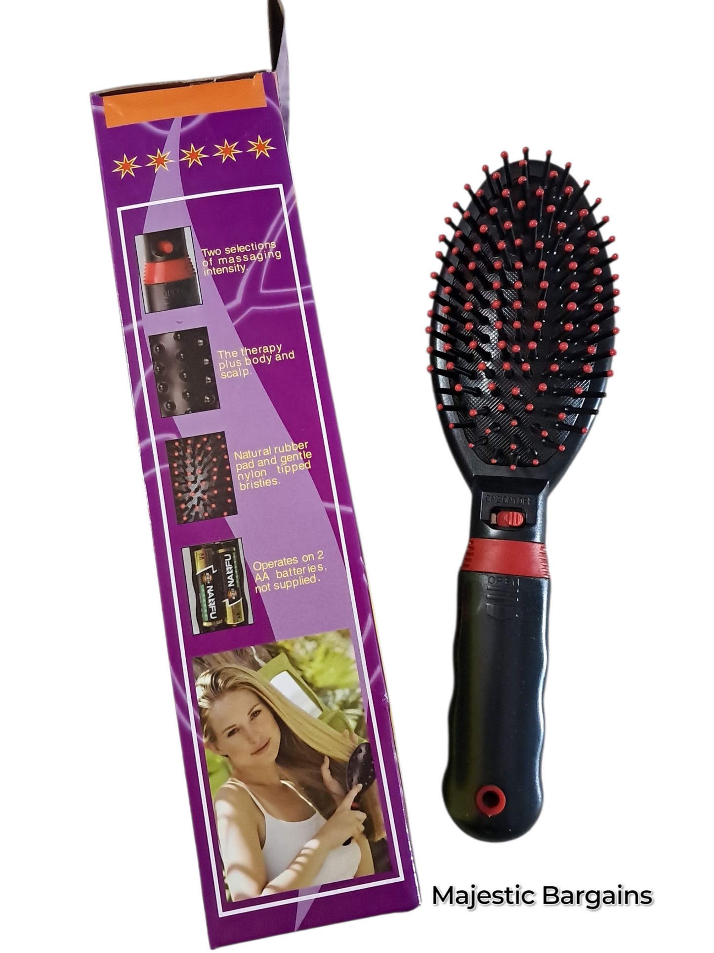 MASSAGING HAIR BRUSH