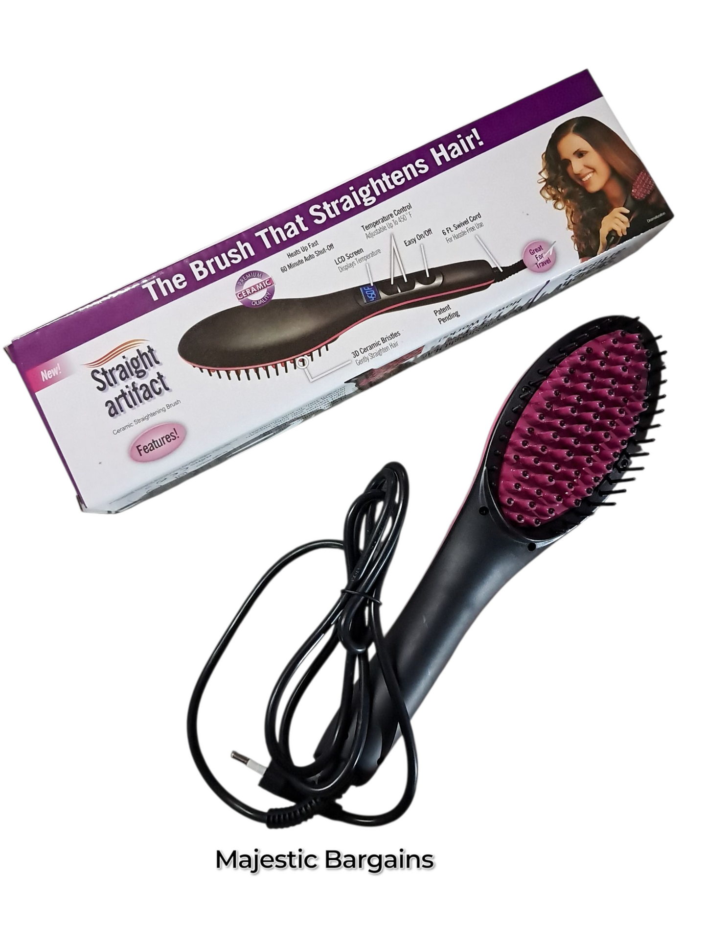 STRAIGHTENING HAIR BRUSH 50W