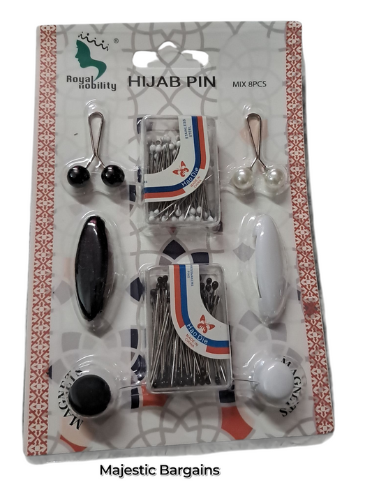 8pc HIJAB PIN SET