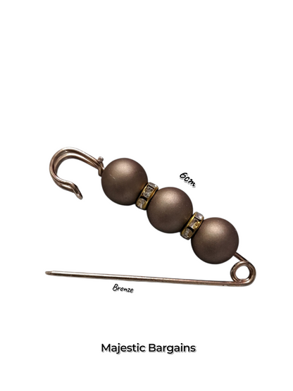 PEARL BROACH PIN