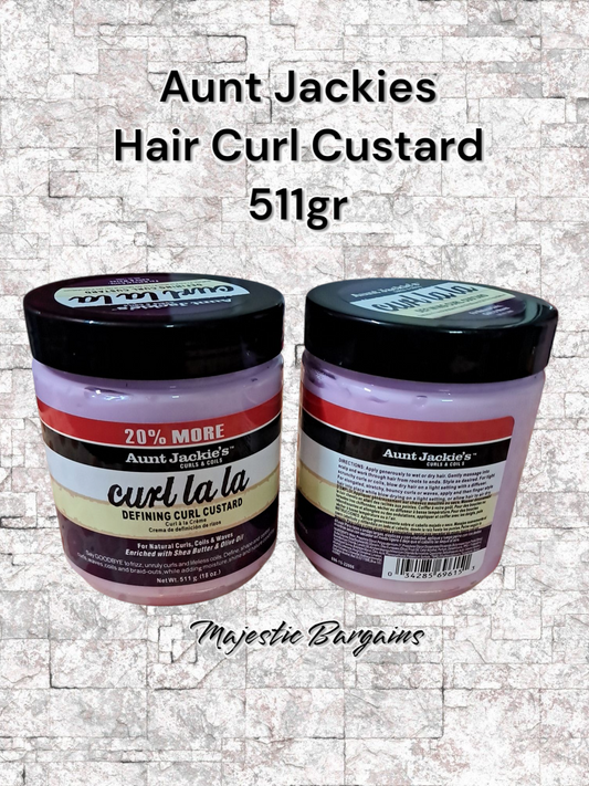 AUNT JACKIES HAIR CURL CUSTARD 511g