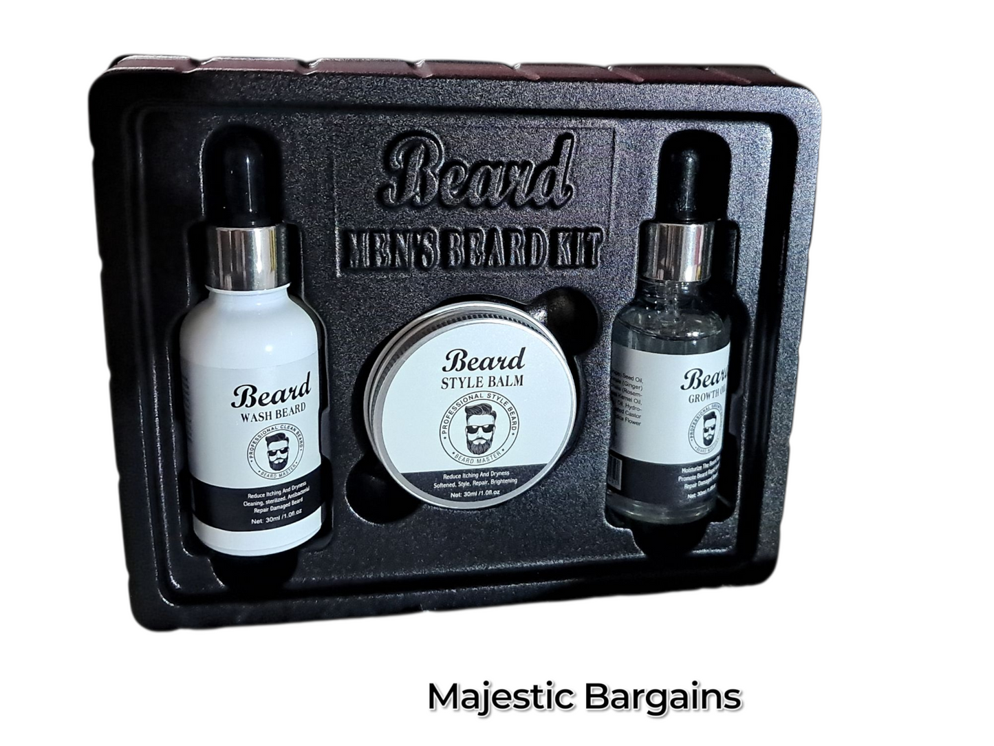 MEN'S BEARD KIT SET