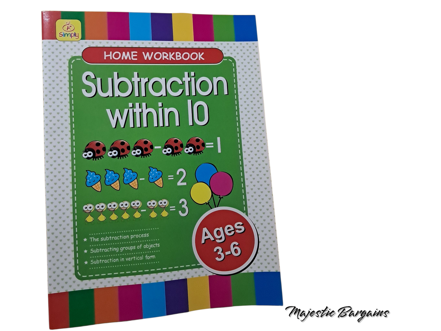 SUBTRACTION WITHIN 10 WORKBOOK