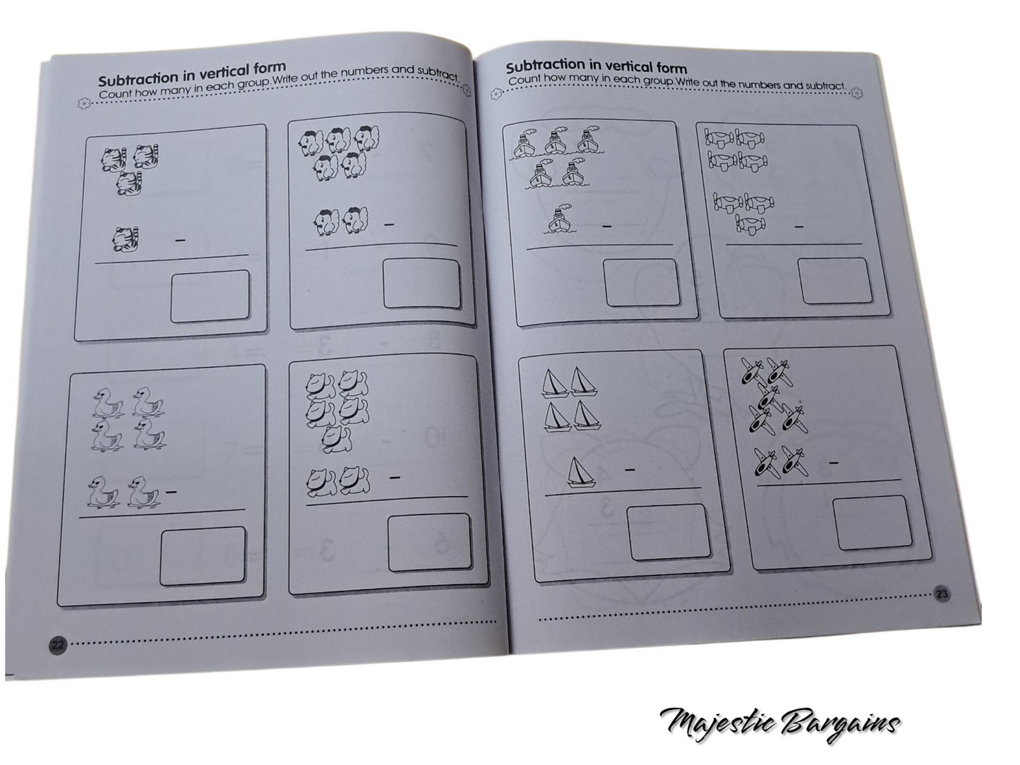 SUBTRACTION WITHIN 10 WORKBOOK