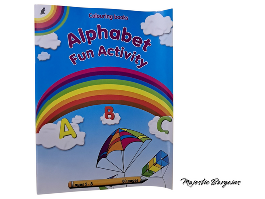 ALPHABET FUN ACTIVITY BOOK 80PAGES