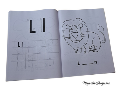 ALPHABET FUN ACTIVITY BOOK 80PAGES