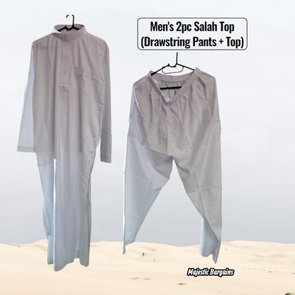 MENS 2pc SALAH TOP & PANTS