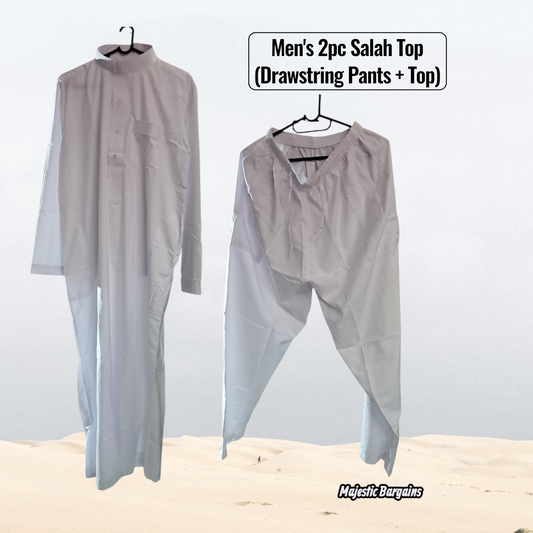 MENS 2pc SALAH TOP & PANTS