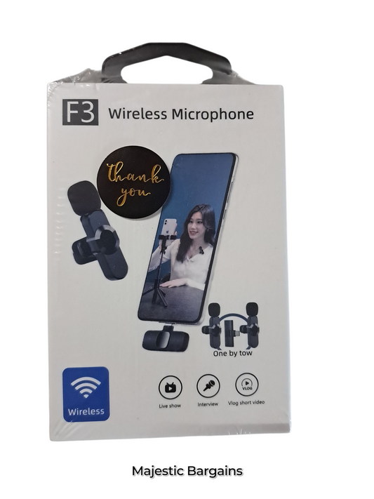 F3- WIRELESS MICROPHONE