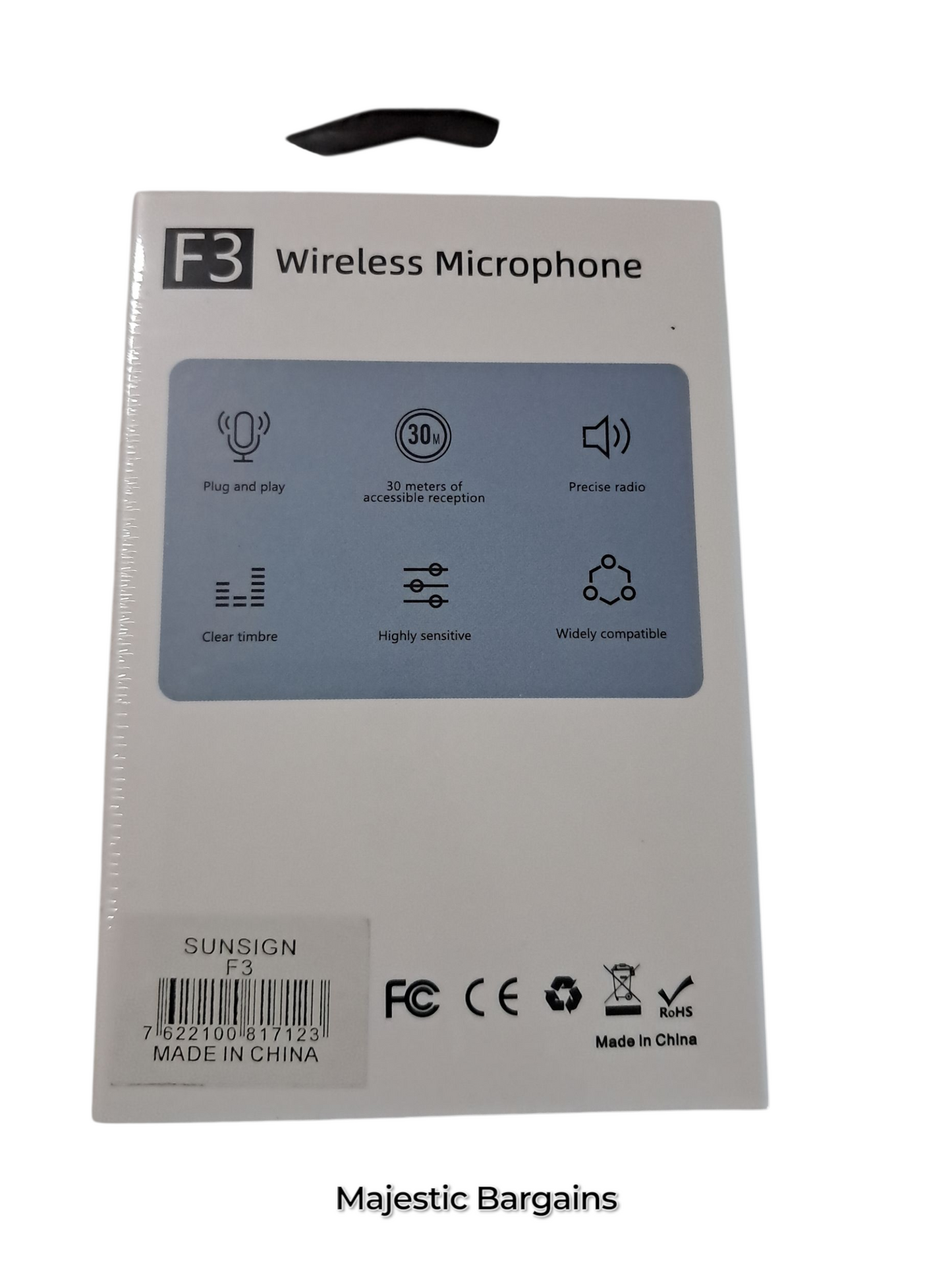 F3- WIRELESS MICROPHONE