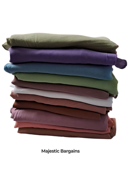 INSTANT CHIFFON WITH UNDERCAP ATTACHED