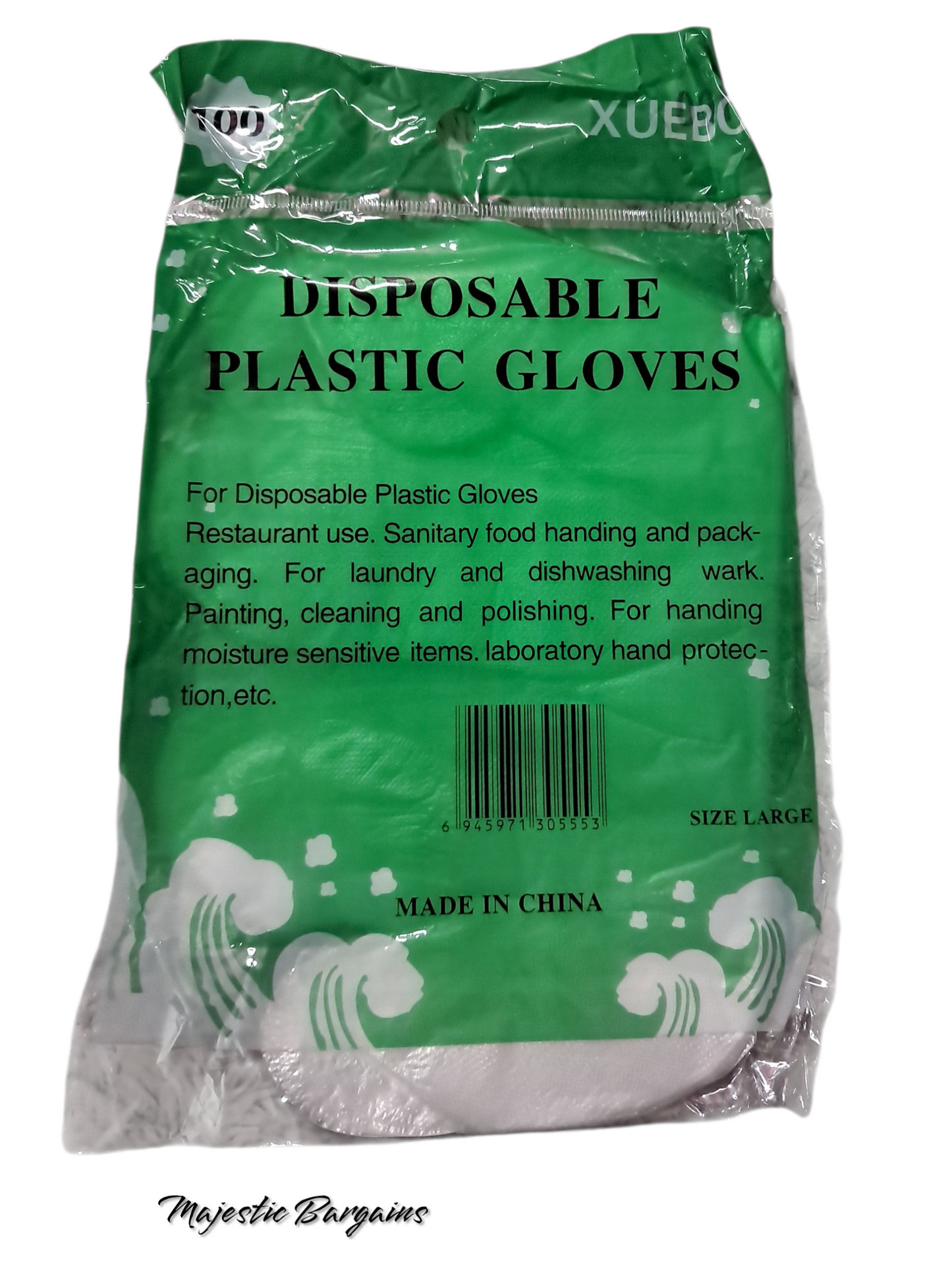 DISPOSABLE GLOVES 100s