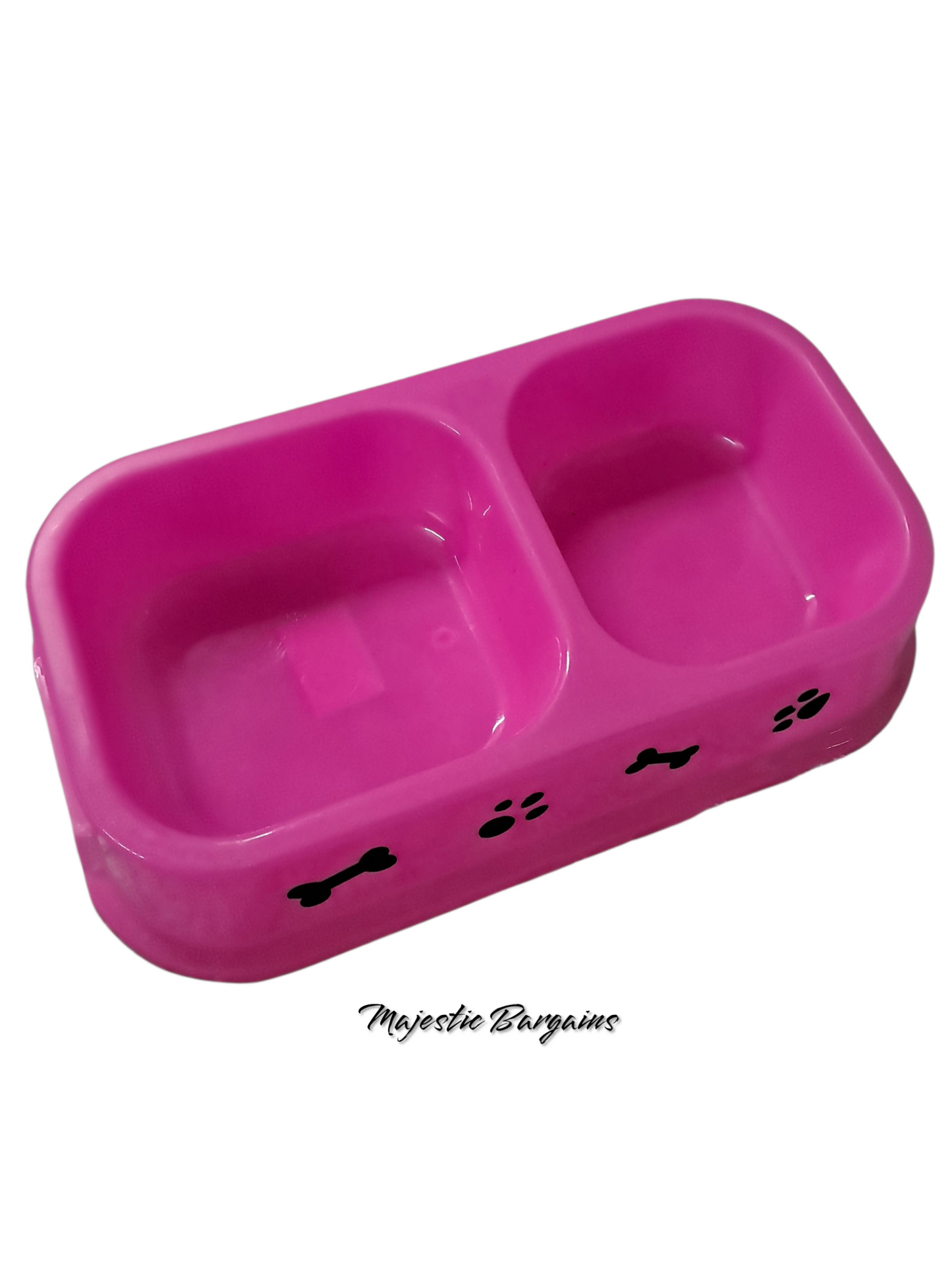 PET FOOD 2 SIDED BOWL