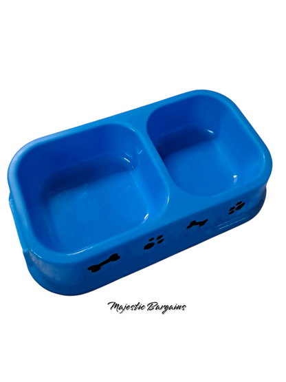 PET FOOD 2 SIDED BOWL