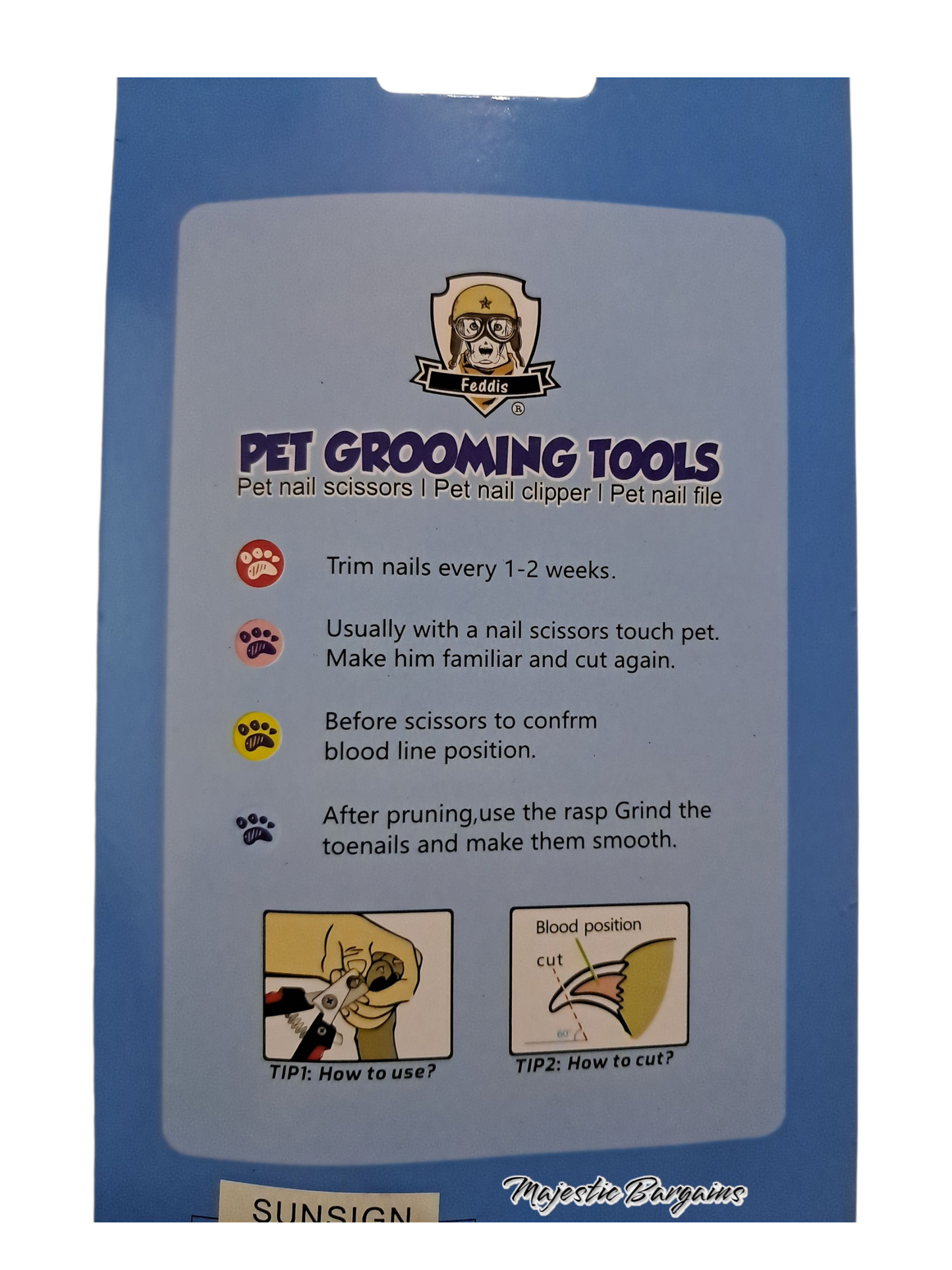 PET GROOMING TOOLS