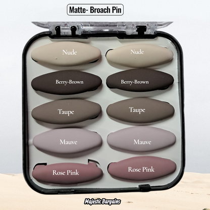 HIJAB MATTE- BROACH PIN