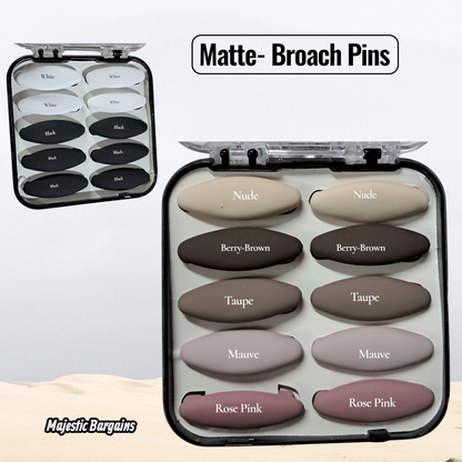 HIJAB MATTE- BROACH PIN