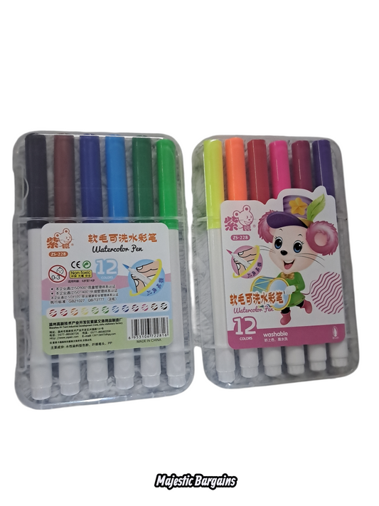 WASHABLE COLORS (12pc)