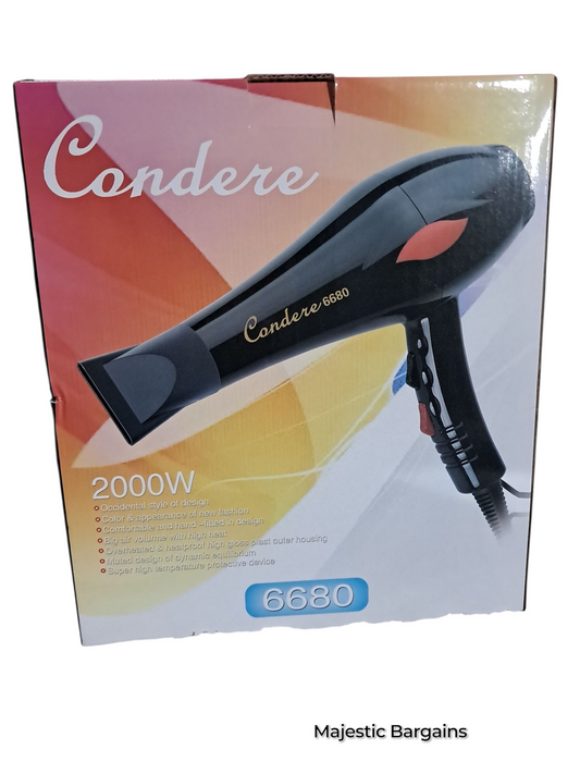 CONDERE HAIR DRYER 2000W