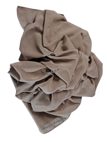 PLAIN CHIFFON SCARF
