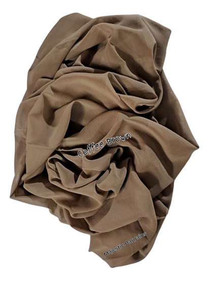 PLAIN CHIFFON SCARF