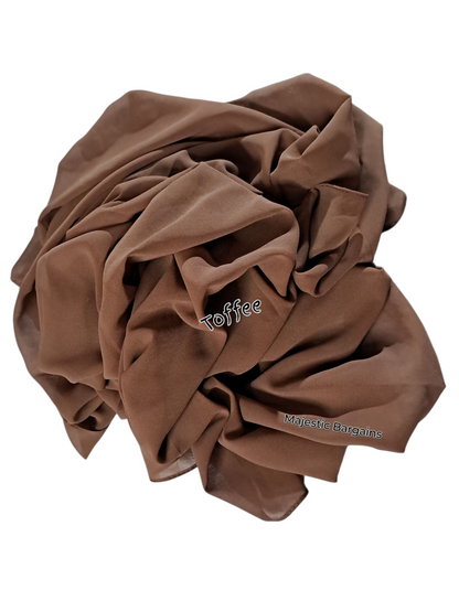PLAIN CHIFFON SCARF