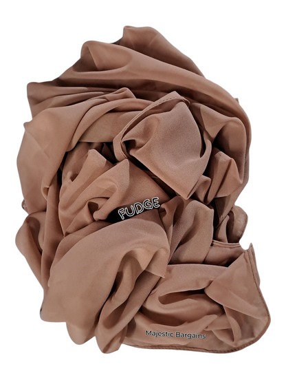 PLAIN CHIFFON SCARF