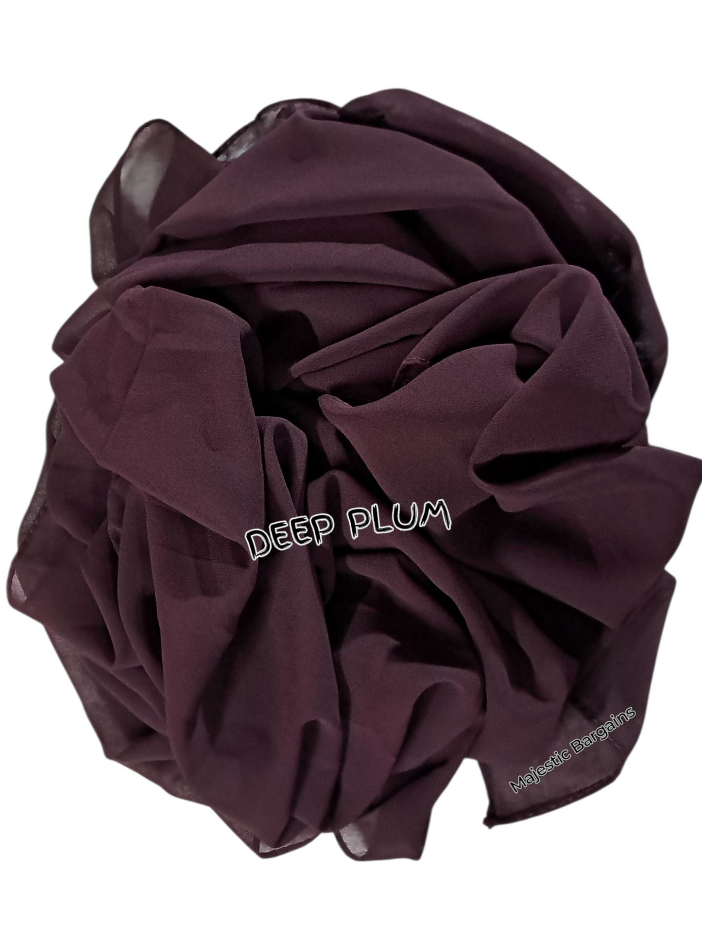 PLAIN CHIFFON SCARF