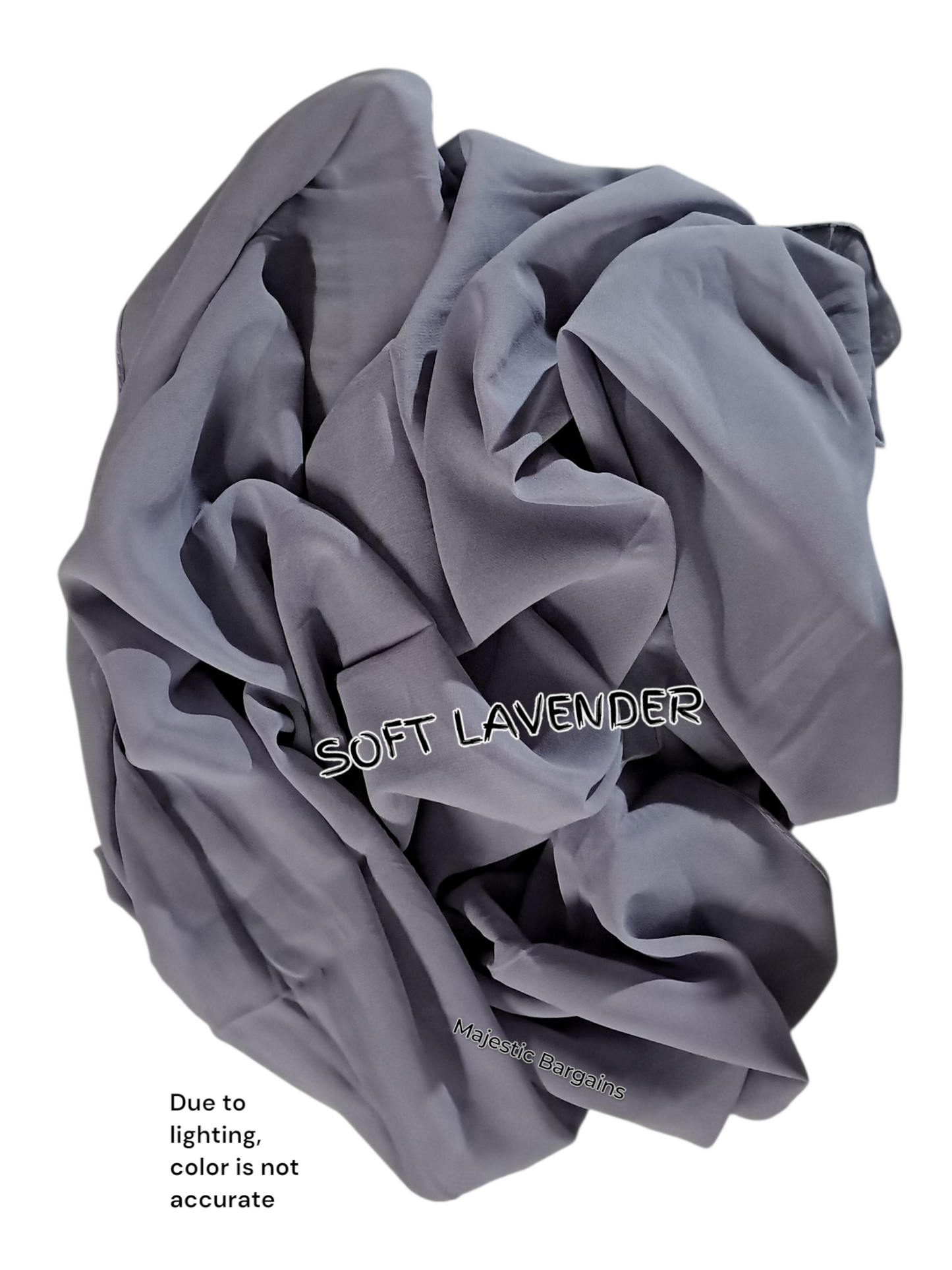 PLAIN CHIFFON SCARF