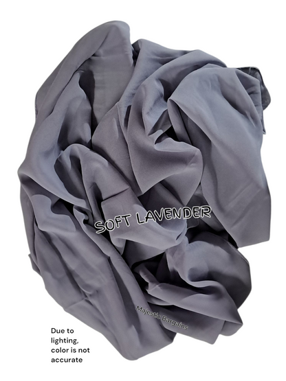 PLAIN CHIFFON SCARF