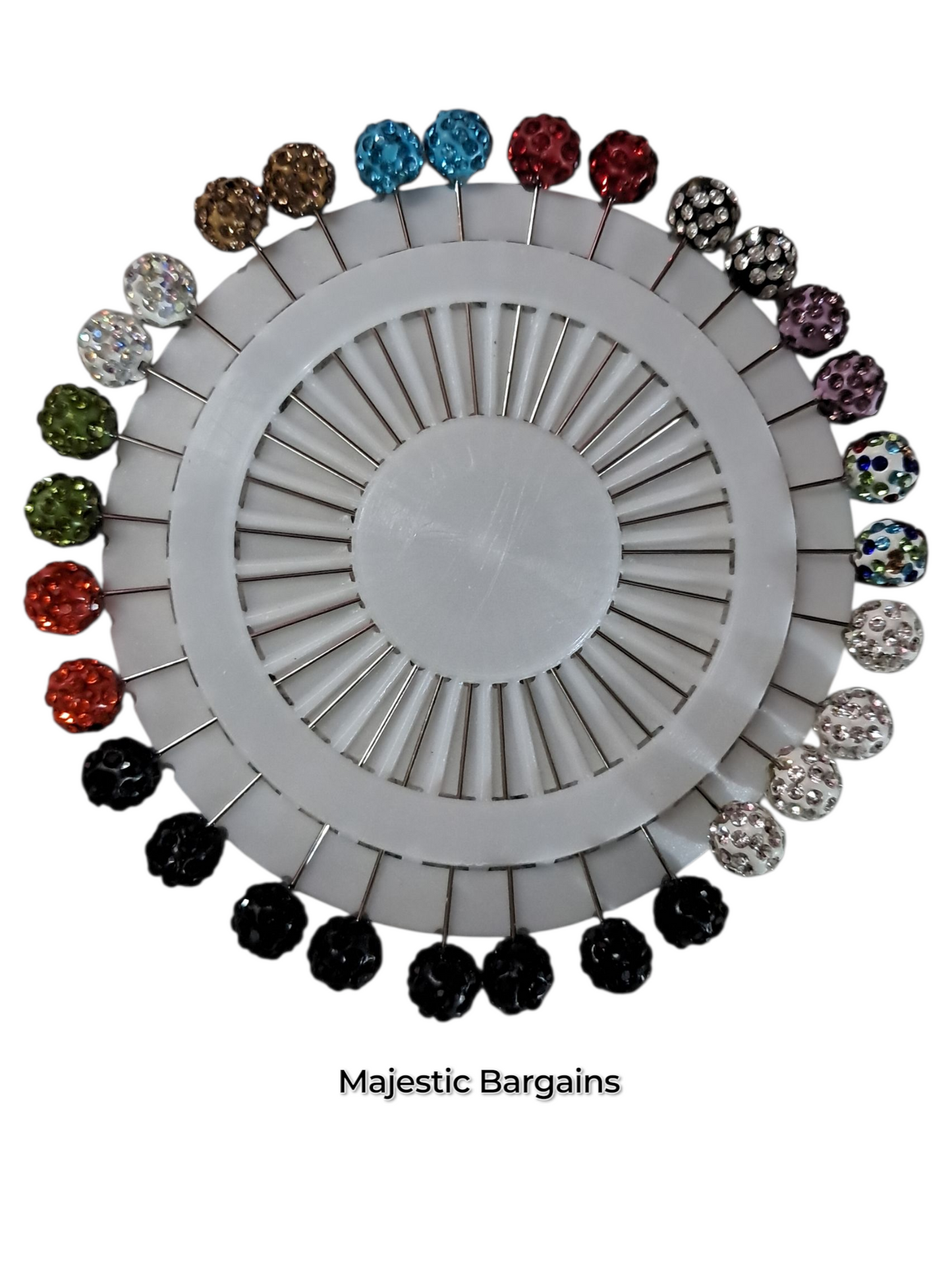 CRYSTAL BALL PINS