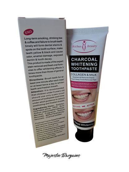 Charcoal Whitening Toothpaste 100ml