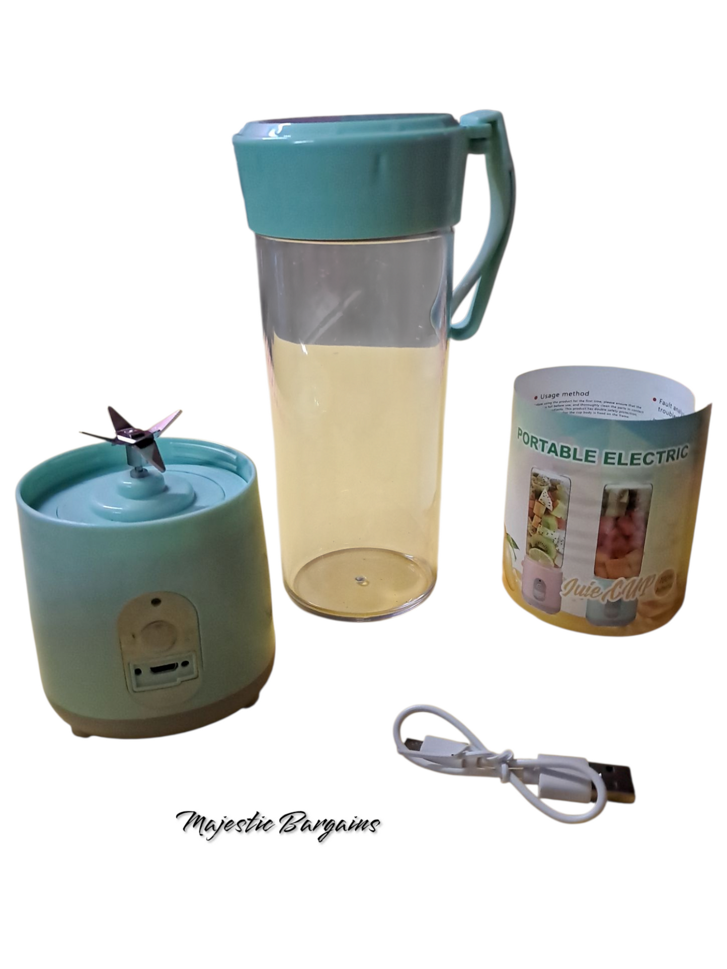 RECHARGEABLE PORTABLE JUICE BLENDER 420ml