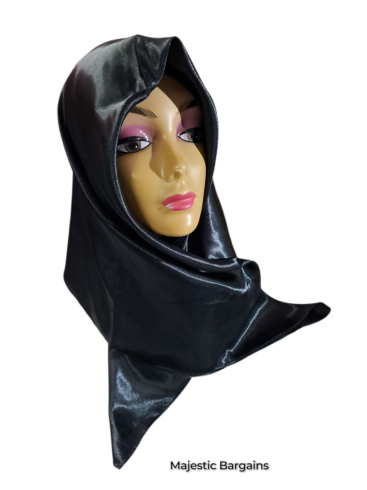 PLAIN SILK SQUARE SCARF 90X90cm