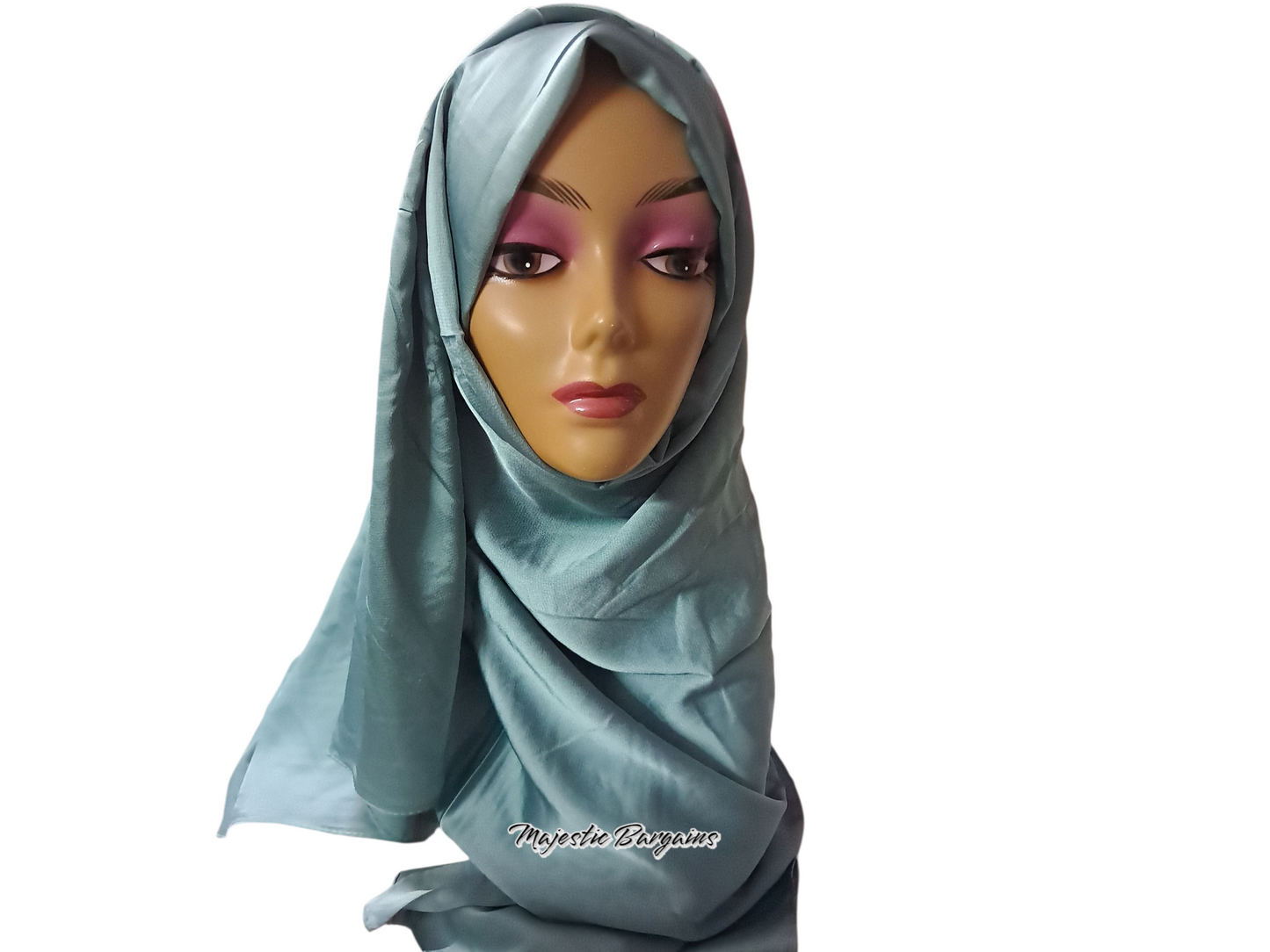 VISCOSE SATIN LONG SCARF