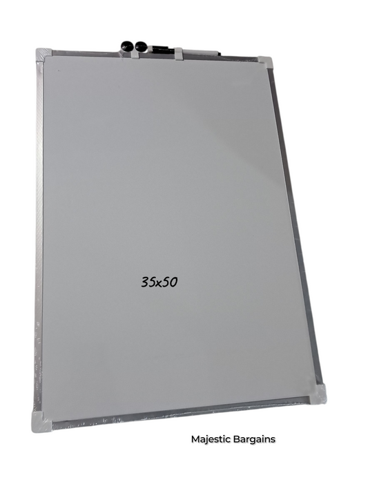 MAGNETIC WHITEBOARD + MARKER (35x50cm)
