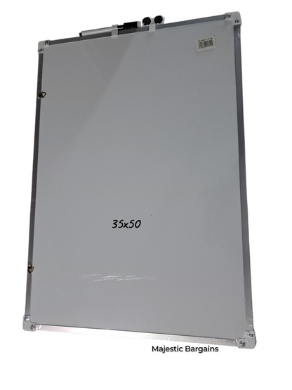 MAGNETIC WHITEBOARD + MARKER (35x50cm)