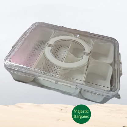 6pc SNACK CONTAINER SET