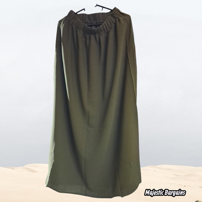2pc JILBAB SET (SKIRT & JILBAB)