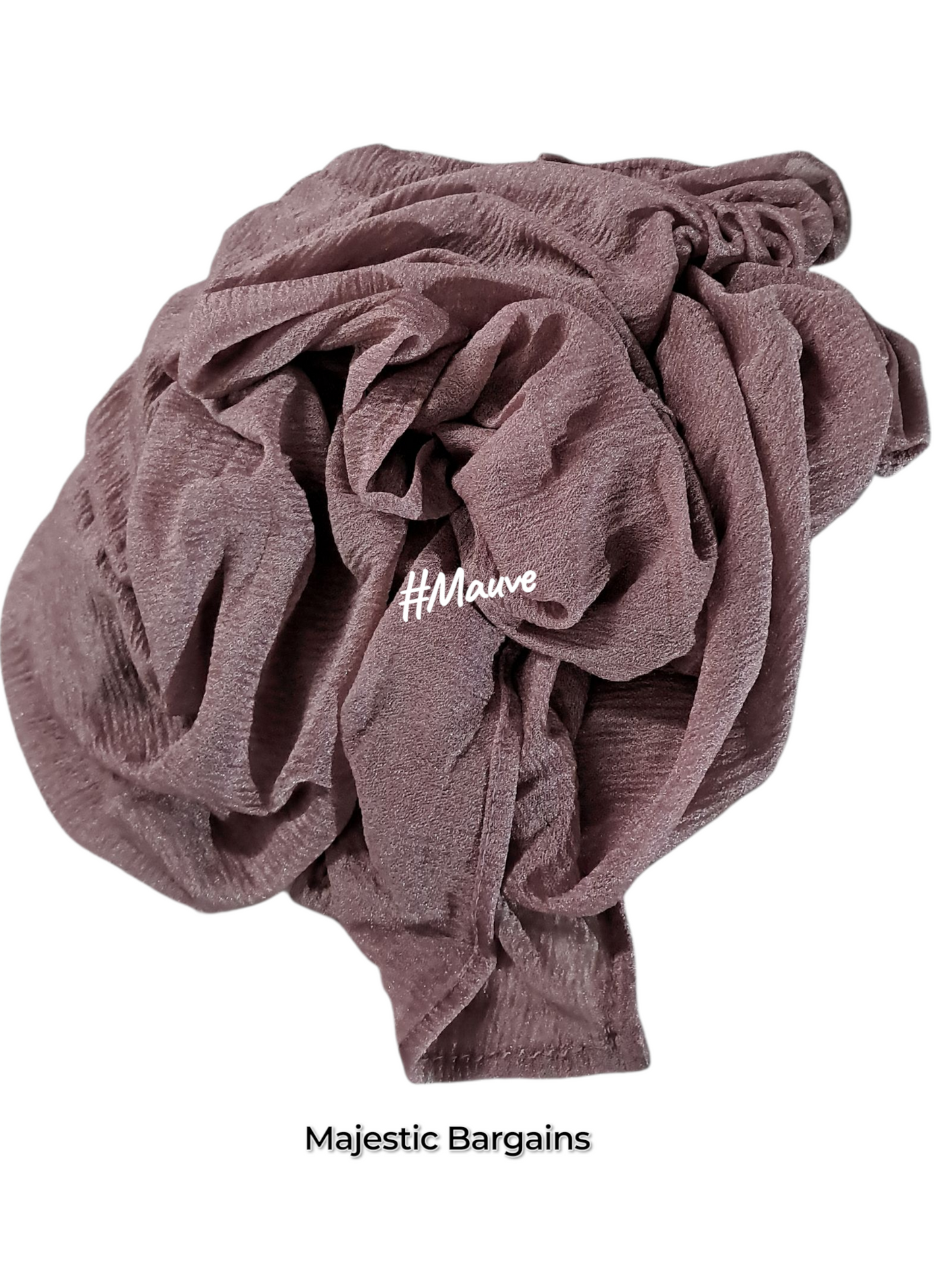 SHIMMER POLYESTER SCARF