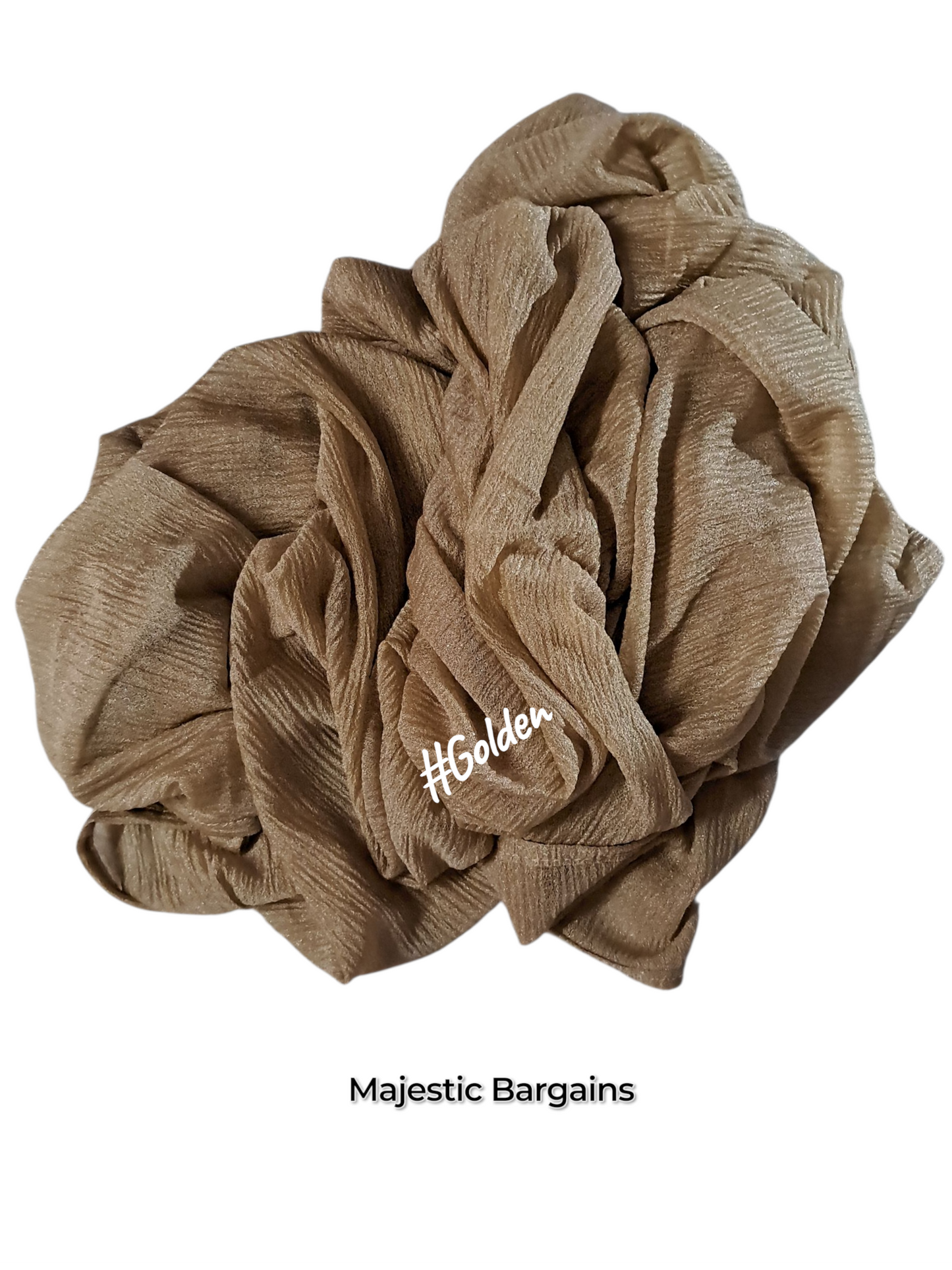SHIMMER POLYESTER SCARF