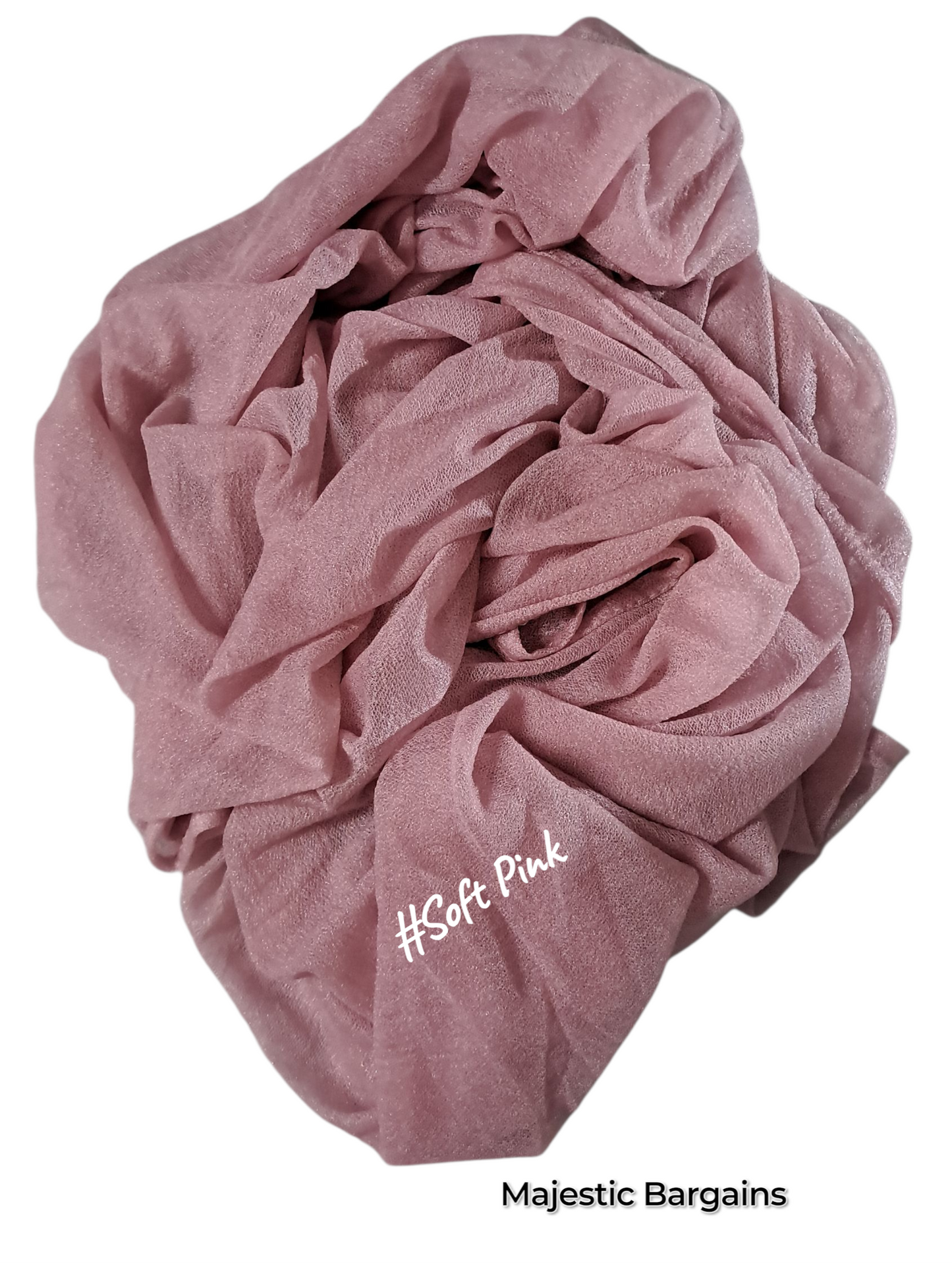 SHIMMER POLYESTER SCARF