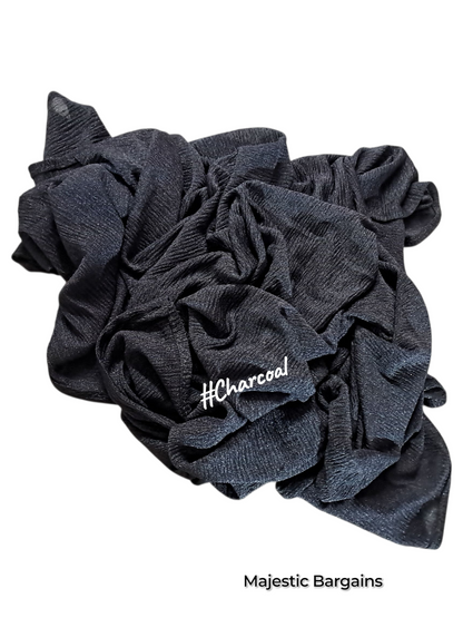 SHIMMER POLYESTER SCARF
