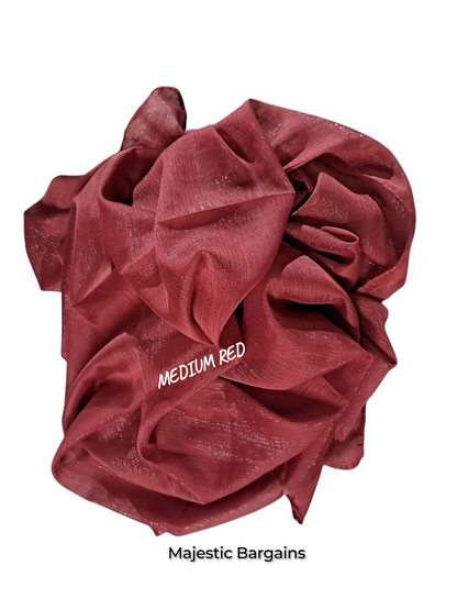 SHIMMER CHIFFON SCARF