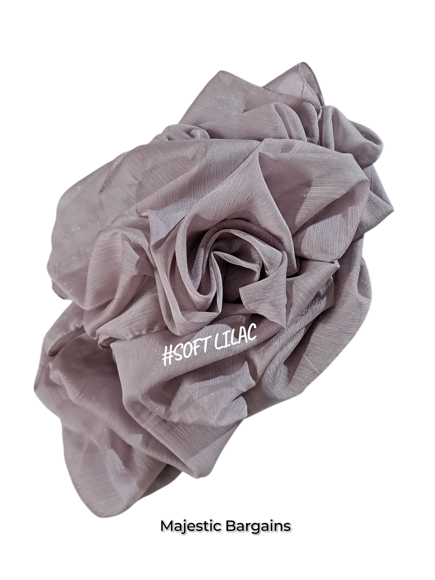 SHIMMER CHIFFON SCARF