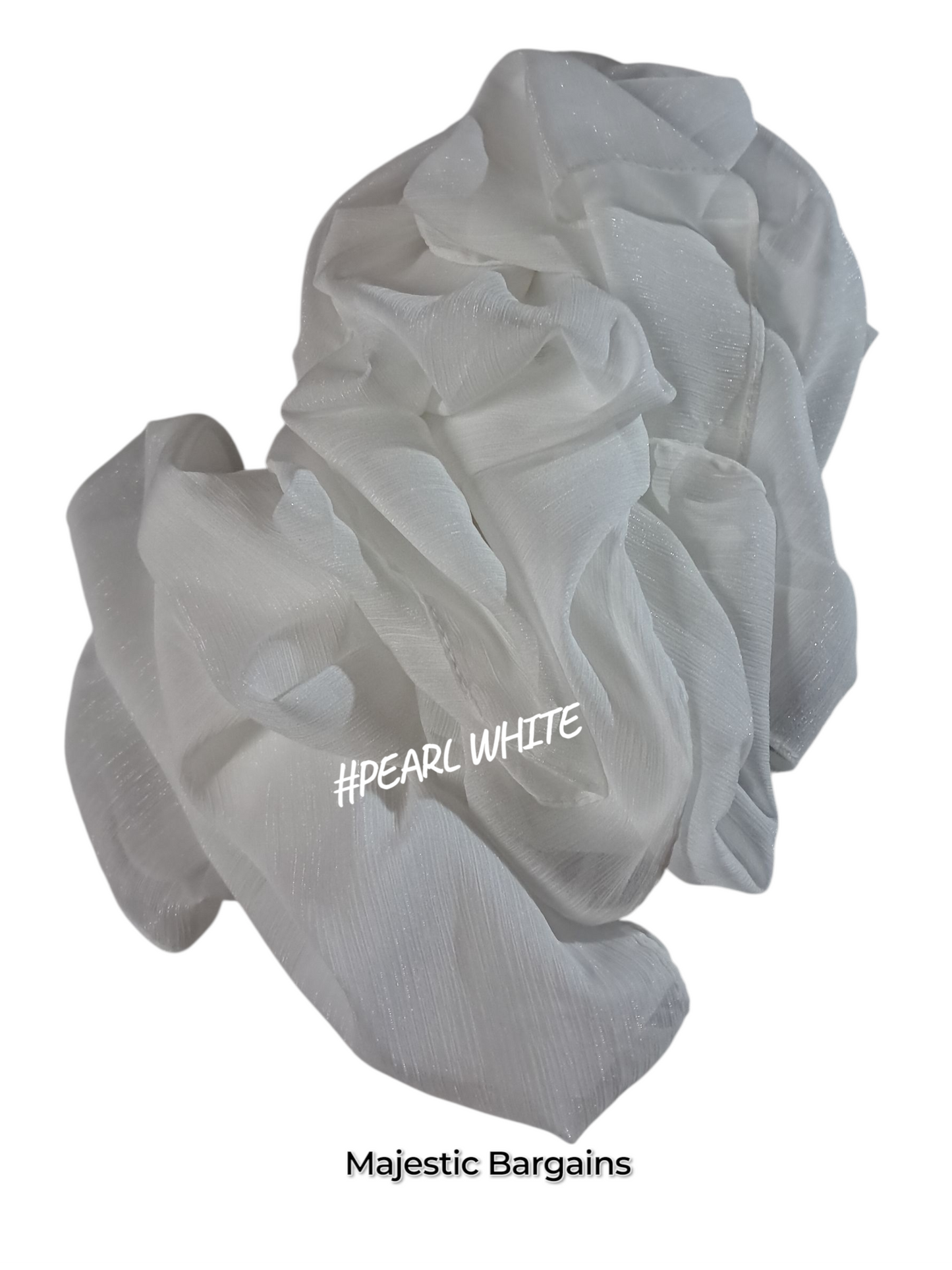 SHIMMER CHIFFON SCARF